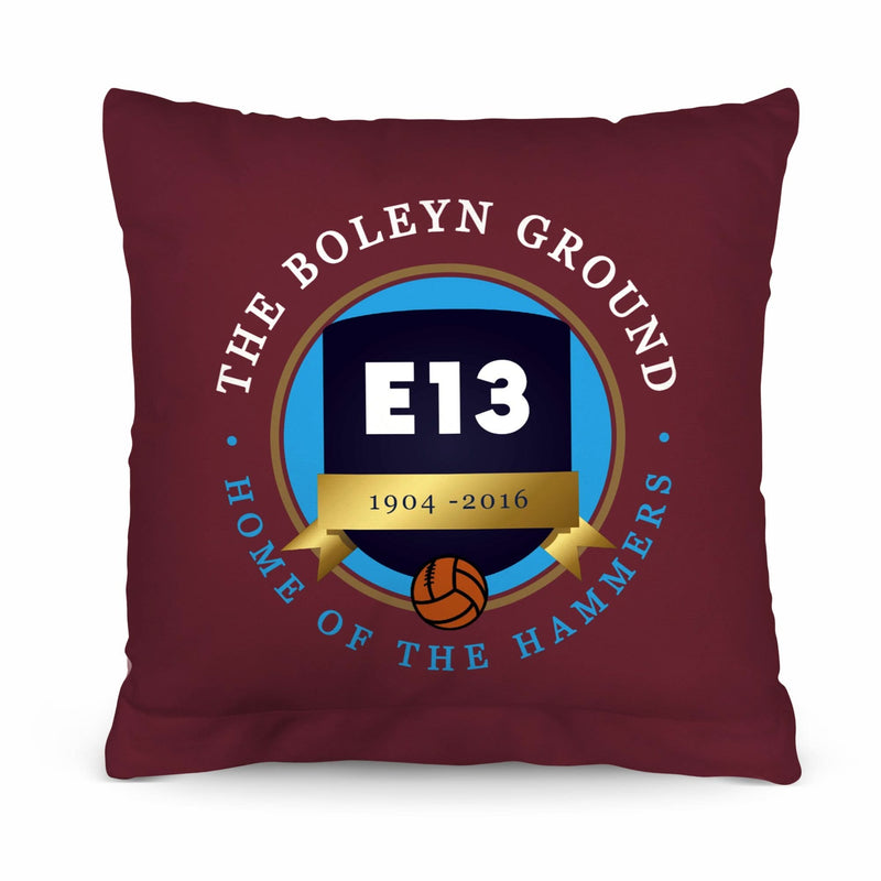 West Ham Boleyn Ground - Football Legends - Cushion 10 collectible from https://britishmade.gifts/