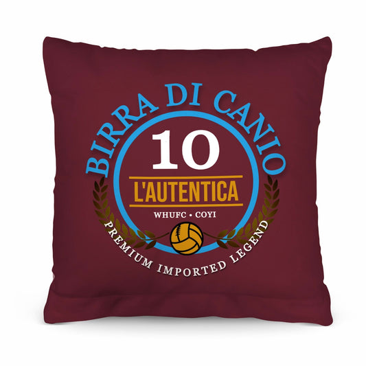 West Ham Di Canio - Football Legends - Cushion 10 collectible from https://britishmade.gifts/