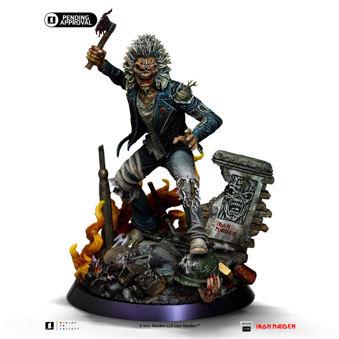 Iron Studios Iron Maiden Eddie (50th Anniversary) 1/10 Art Scale Statue