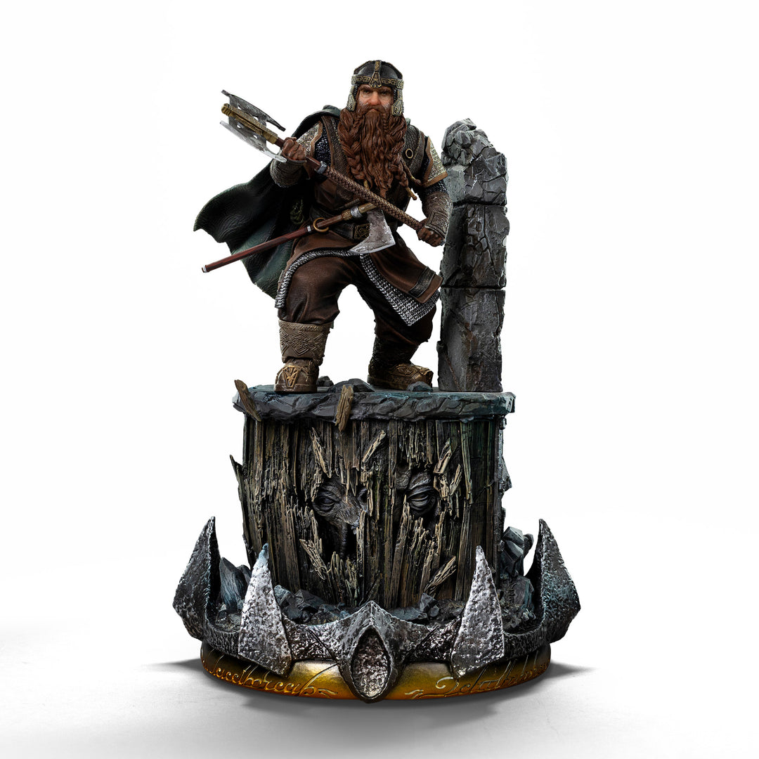 Iron Studios The Lord of the Rings Gimli Unleashed 1/10 Art Scale Limited Edition Statue