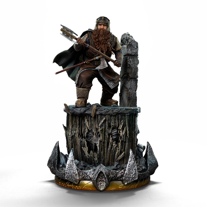 Iron Studios The Lord of the Rings Gimli Unleashed 1/10 Art Scale Limited Edition Statue