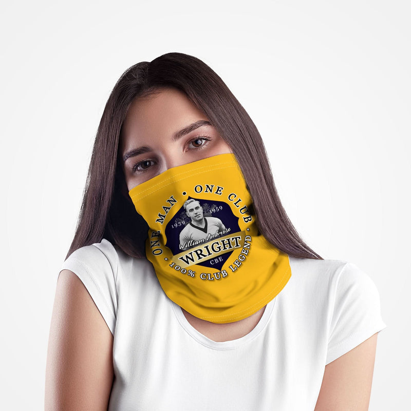 Wolverhampton Billy Wright - Football Legends - Snood collectible from https://britishmade.gifts/