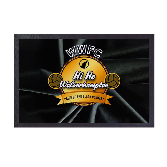 Wolverhampton Hi Ho - Football Legends - Door Mat -60cm X 40cm collectible from https://britishmade.gifts/