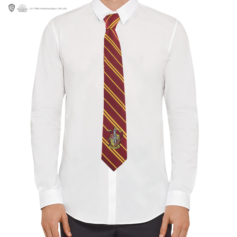 Adults Woven Crest Gryffindor Tie