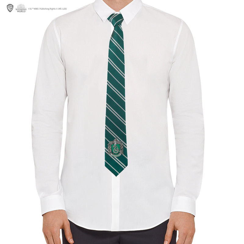 Harry Potter Slytherin Adult Woven Necktie