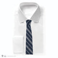 Harry Potter Kids Ravenclaw Woven Crest Tie, side angle