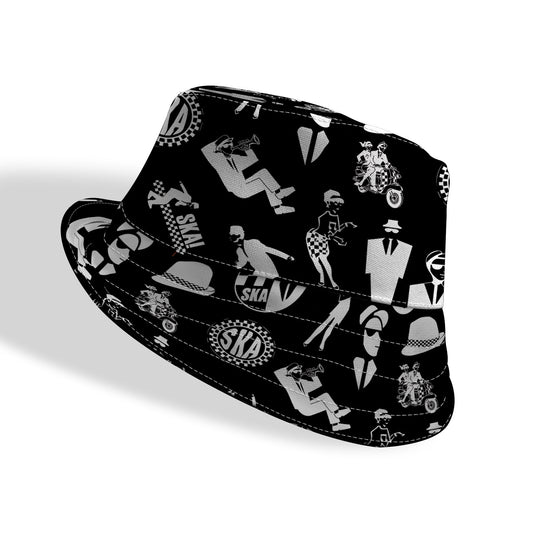 SKA Sticker Print Bucket Hat, alternate view