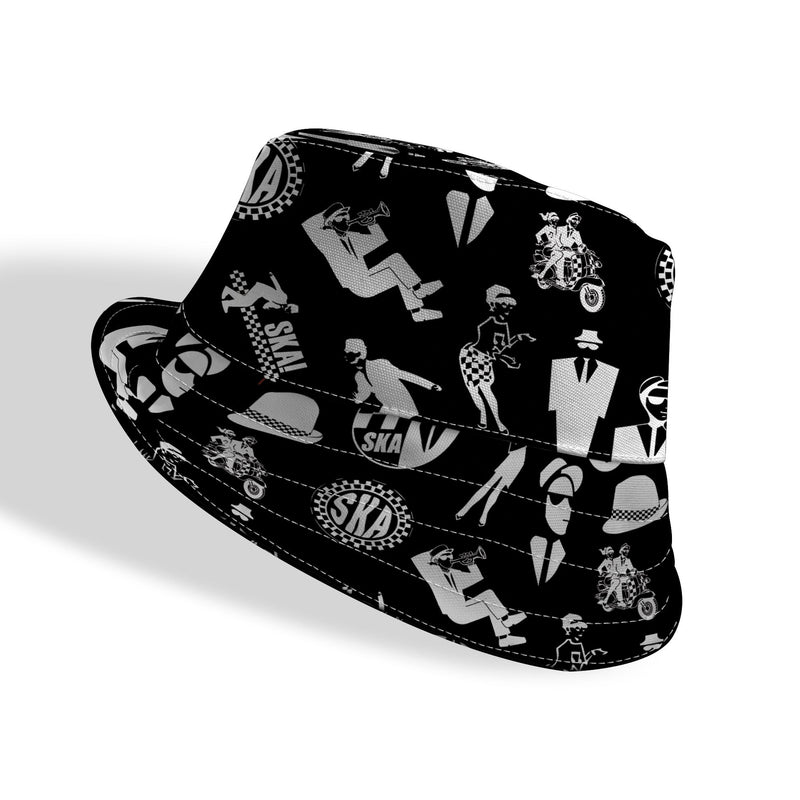 SKA Sticker Print Bucket Hat, alternate view