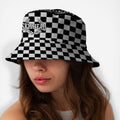 Skinhead Bucket Hat, close-up detail