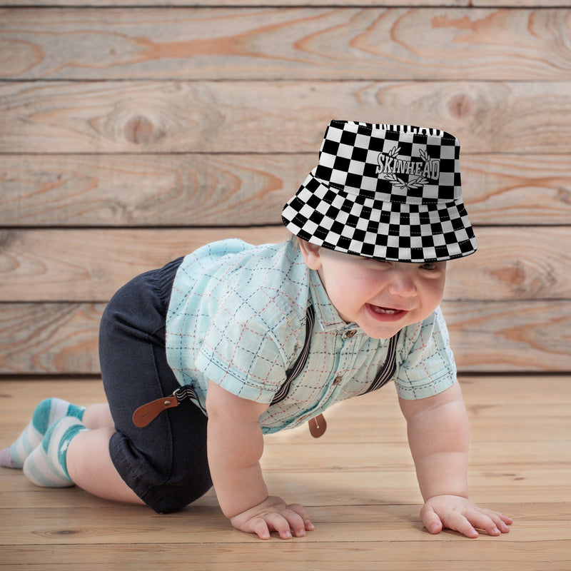 Skinhead Bucket Hat, in display