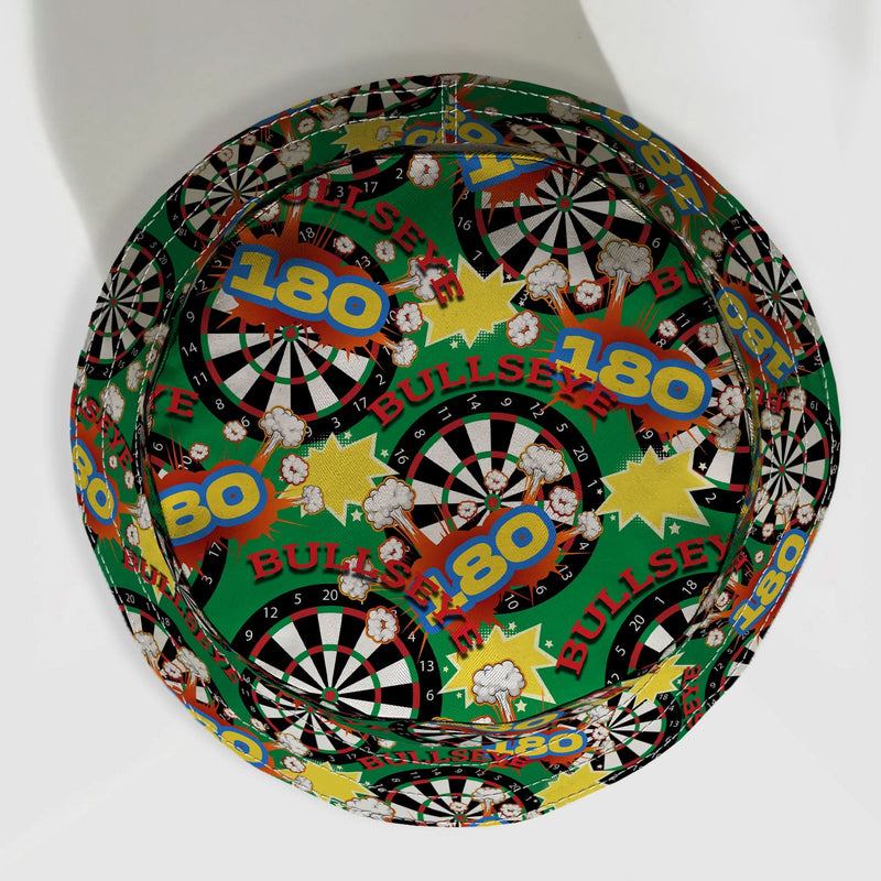 Darts Bullseye - Bucket Hat, side angle