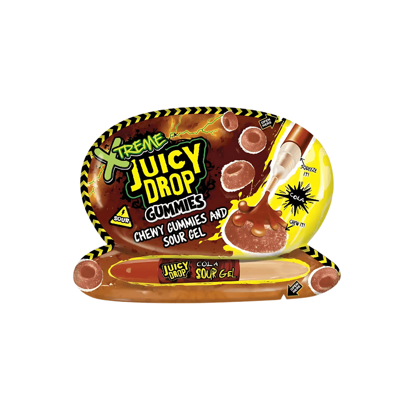 Xtreme Juicy Drop Gummies & Sour Gel - Sour Cola collectible from PoundFun