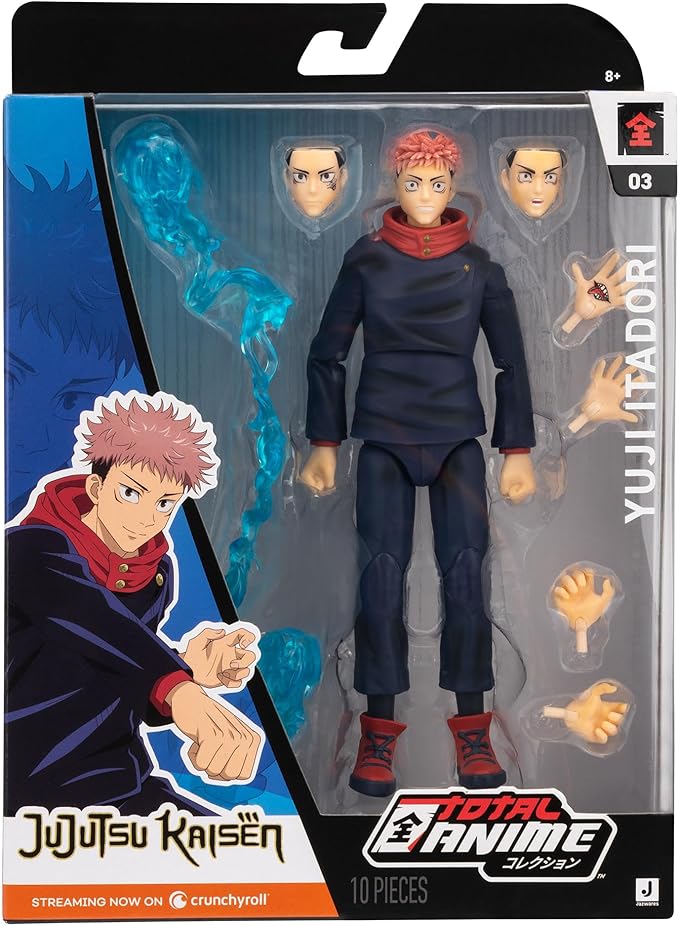 Jazwares Yuji Itadori Jujutsu Kaisen 6.5" Articulated Figure