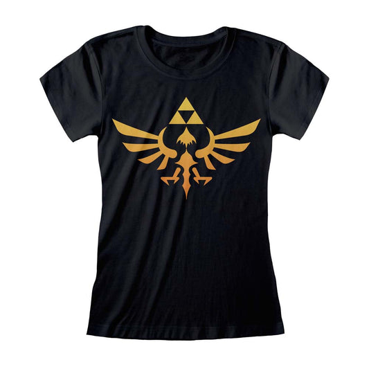 Nintendo Legend Of Zelda Hyrule Kingdom Logo Womens T-Shirt collectible from Heroes Inc Dropship