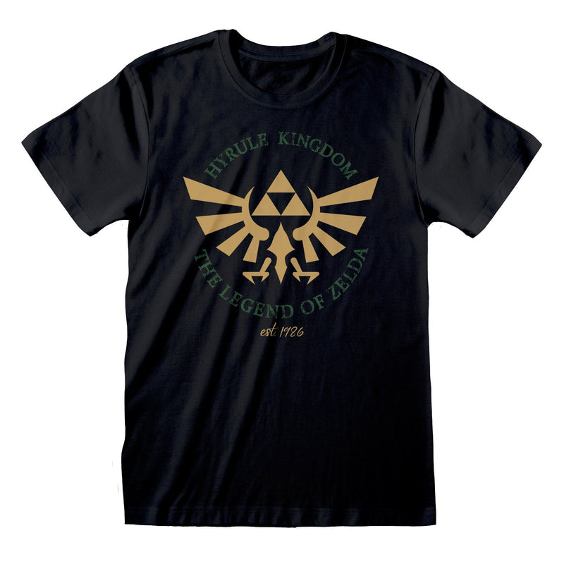 Nintendo Legend Of Zelda Hyrule Kingdom Crest T-Shirt collectible from Heroes Inc Dropship