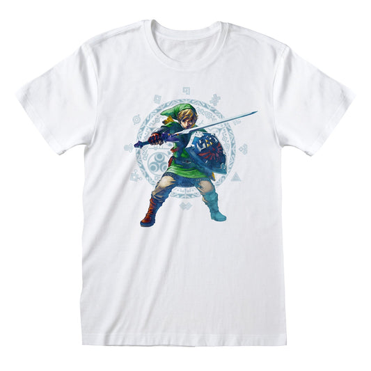 Nintendo Legend Of Zelda Skyward Sword Pose T-Shirt collectible from Heroes Inc Dropship