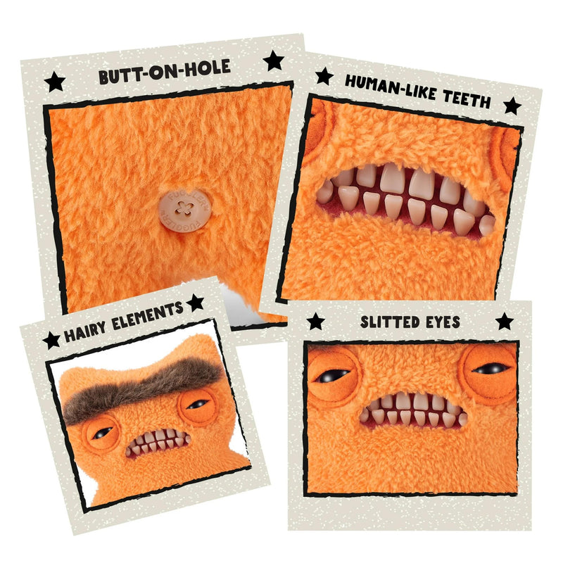 Fuggler Hairy Fuggs Munch Munch 9 Plush, side angle