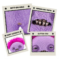 Fuggler Hairy Fuggs Squidge 9 Plush, side angle
