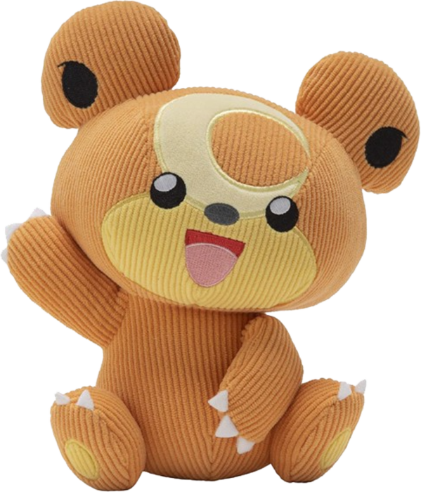 Pokemon 8" Corduroy Teddiursa Plush - Image 3