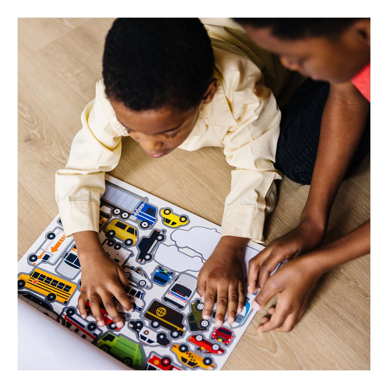 Melissa & Doug - Reusable St Pad Vehicles - Image
