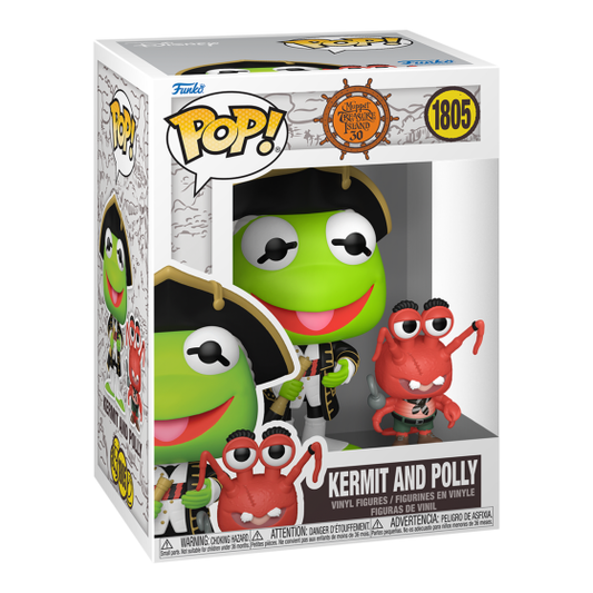 Pop! Vinyl - Muppets  Treasure Island - Kermit & Polly
