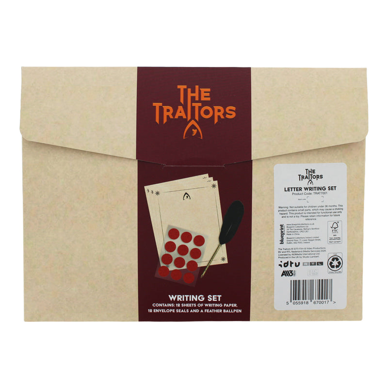Traitors Letter Writing Set