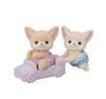 Sylvanian Families Fennec Fox Twins Toy Playset for Ages 3 and Up, alternate view