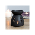 Black Cat Cut Out Oil Burner and Wax Warmer