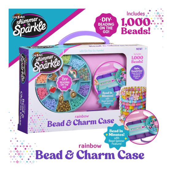 Shimmer N Sparkle ABC Bead & Charm Case