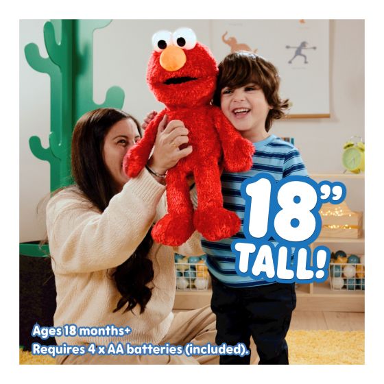 Sesame Street Tickle Me Elmo Giggle Max