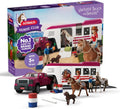 Schleich - Dually Truck w/ big Horse Trailer