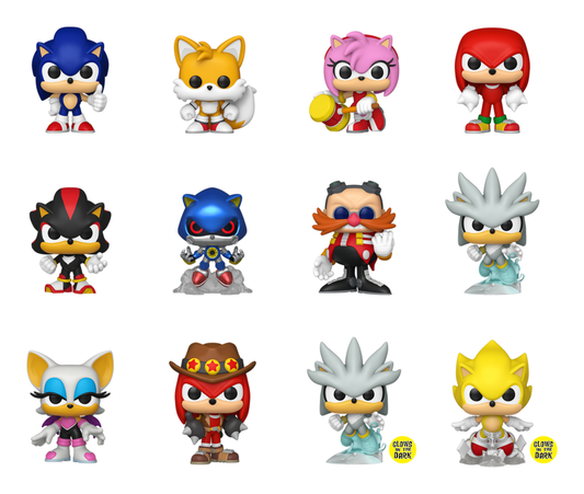 Pop! Mystery Minis: Sonic the Hedgehog 12pc PDQ - Image