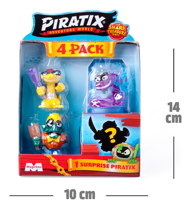 Piratix - Shark Treasure 4 Pack - Image