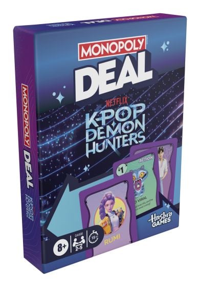 Monopoly Deal K Pop Demon Hunters