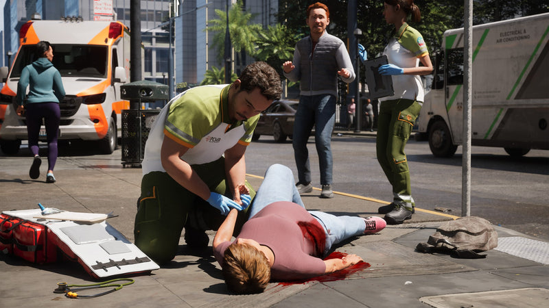 Ambulance Life: A Paramedic Simulator - Xbox Series X