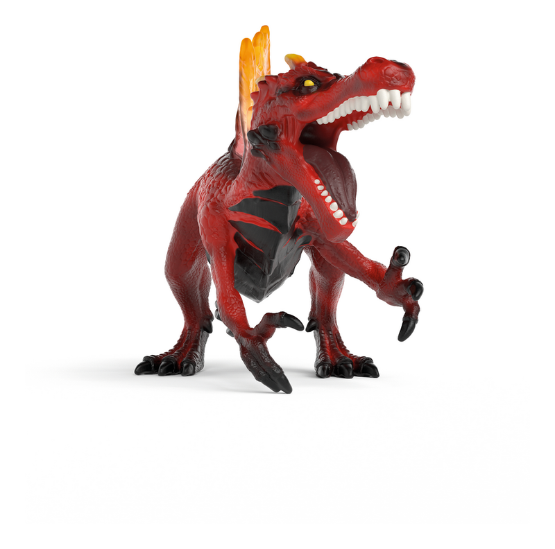 Schleich - Fire Saurian VS Jungle Lizard - Image
