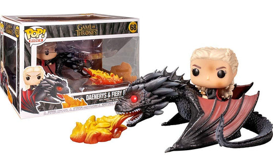 Rides - Game Of Thrones - Daenerys On Fiery Drogon Funko Pop! Vinyl Figure