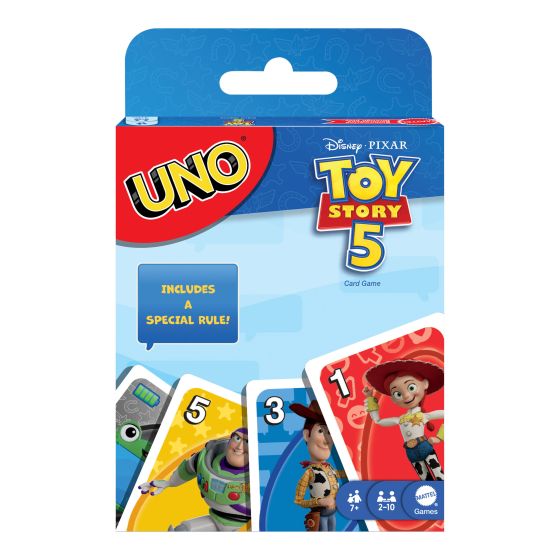 Disney and Pixar Toy Story 5 UNO Card Game