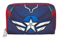 Loungefly - Marvel Captain America Black & White Wallet, alternate view