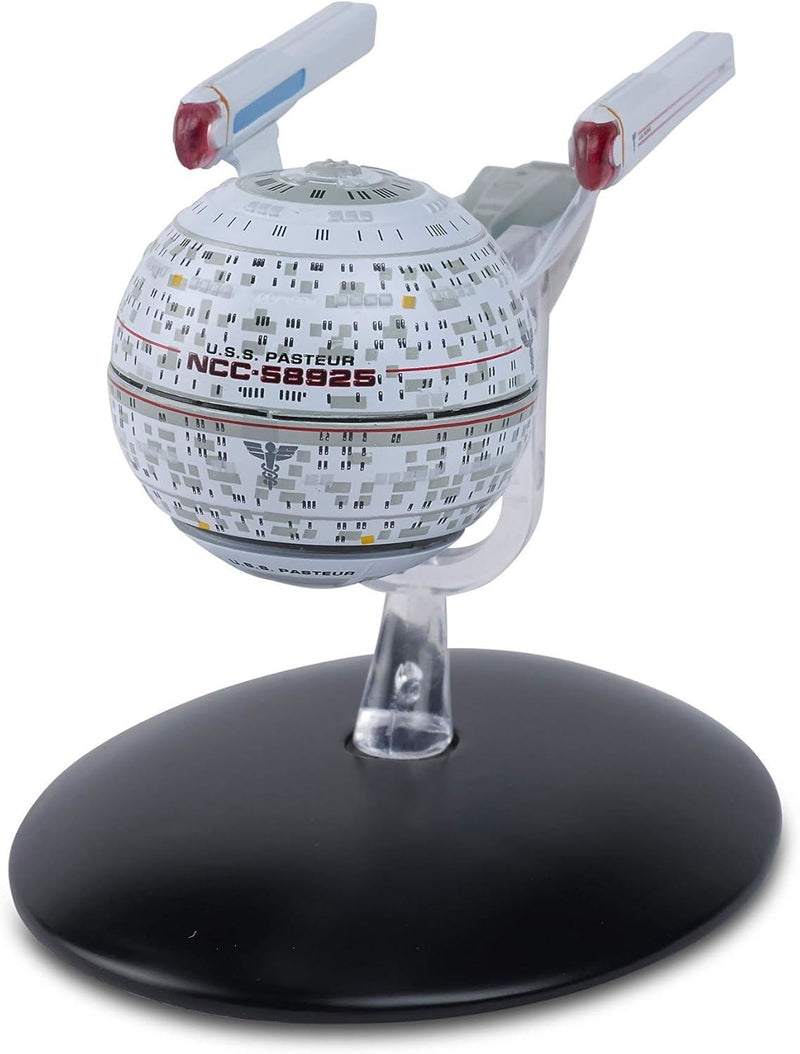U.S.S. Pasteur NCC-58925 (Olympic-Class) Model Die Cast Ship (Eaglemoss / Star Trek), packaging shot