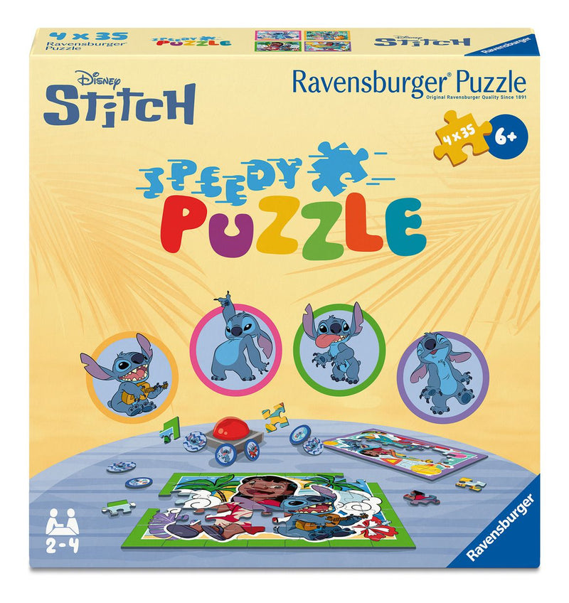 Speedy Puzzle Stitch 4x35 Piece Jigsaw Puzzles - Image