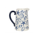 17cm Seashell Ceramic Flower Jug