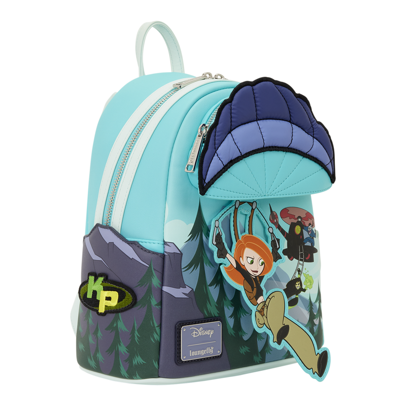 Loungefly Kim Possible Paragliding Mini Backpack