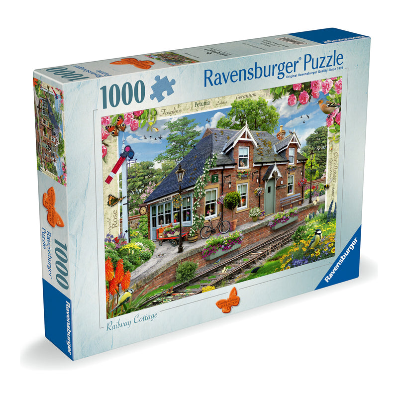 Country Cottage Collection - Railway 1000 Piece Jigsaw Puzzle
