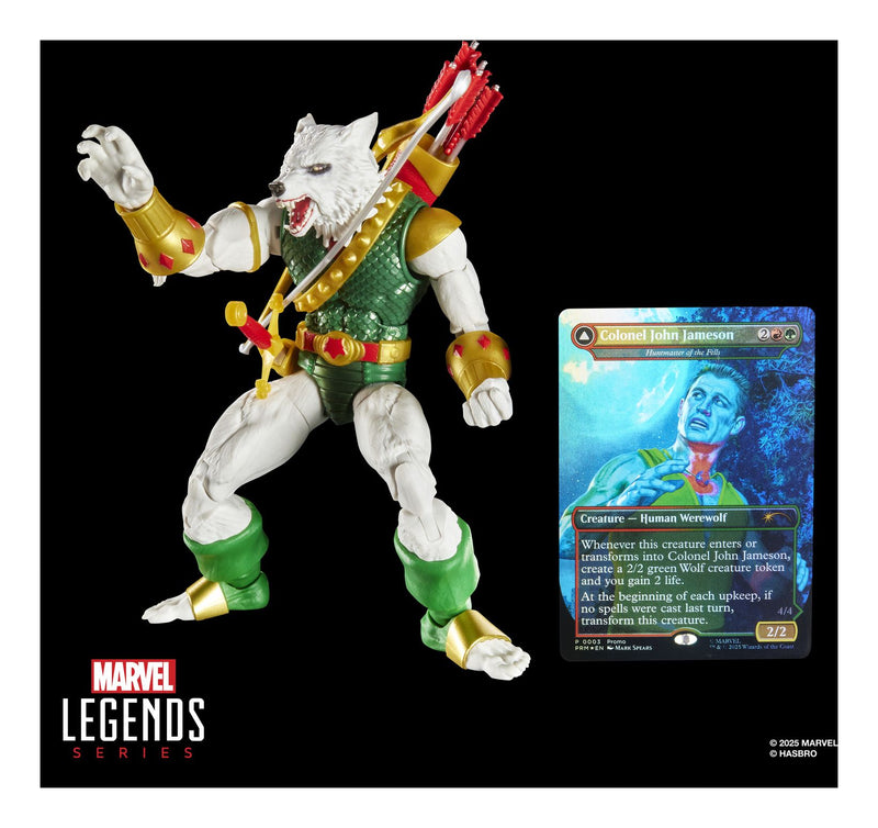Marvel Legends Series Magic: The Gathering Man-Wolf - Image