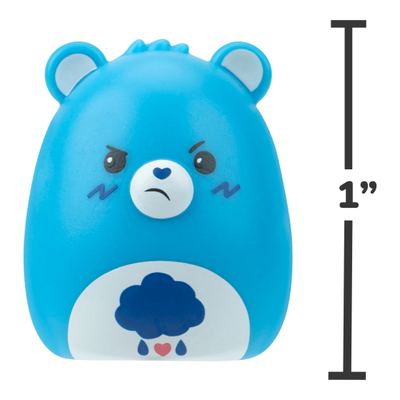 Squishalongs - 4 Fig.Pack (Care Bears Style 2)