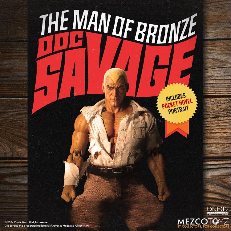 Doc Savage: The Man of Bronze One:12 Collective Doc Savage (Deluxe Edition) Action Figure