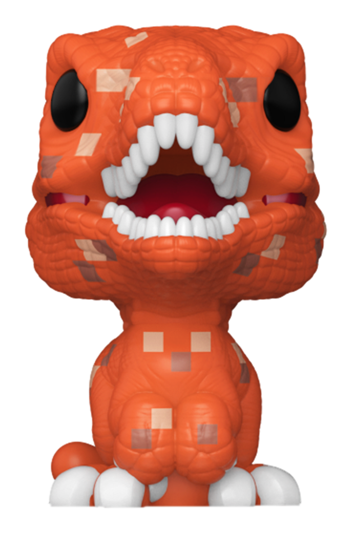 Bitty POP Arcade: Jurassic Park - Raptor, close-up detail