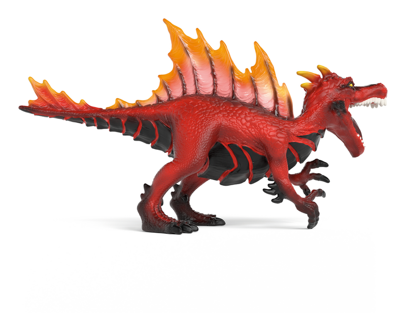 Schleich - Fire Saurian VS Jungle Lizard - Image
