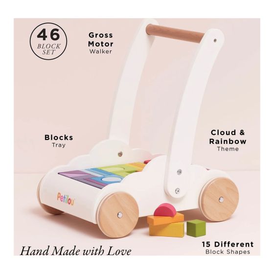 LTV Rainbow Baby Walker & Puzzle